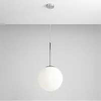 Aldex Hänglampa Dione , dimbar, Vitt / opal, Vardagsrum / matsal, Glas, Modern, Pendellampa