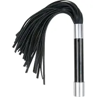 Erotic Treasure Flogger Piska - Svart