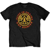 Ginza.se Alice In Chains: Unisex T-Shirt/Pine Emblem (Black) (Small)