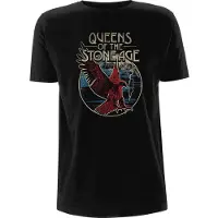 Ginza.se Queens Of The Stone Age: Unisex T-Shirt/Eagle (Black) (Small)