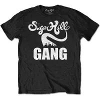 Ginza.se The Sugar Hill Gang: Unisex T-Shirt/Rappers Delight Tour (Black) (Back Print) (Medium)