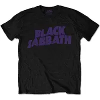 Ginza.se Black Sabbath: Kids T-Shirt/Wavy Logo (Black) (5-6 Years)