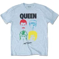 Ginza.se Queen: Unisex T-Shirt/Hot Space Album (Light Blue) (Medium)