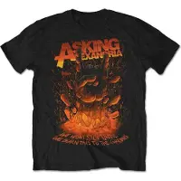 Ginza.se Asking Alexandria: Unisex Retail Pack T-Shirt/Metal Hand (Black) (XX-Large)