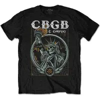 Ginza.se CBGB: Unisex T-Shirt/Liberty (Black) (Small)