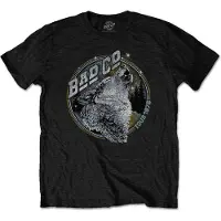 Ginza.se Bad Company: Unisex T-Shirt/Wolf (Black) (Medium)