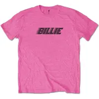 Ginza.se Billie Eilish: Kids T-Shirt/Racer Logo & Blohsh (Pink) (Back Print) (3-4 Years)