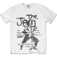 Ginza.se The Jam: Unisex T-Shirt/100 Club 77 (White) (Large)