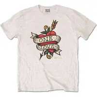 Ginza.se Nas: Unisex T-Shirt/Love Tattoo (Natural) (Medium)