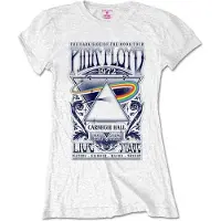 Ginza.se Pink Floyd: Ladies Retail Pack T-Shirt/Carnegie Hall Poster (White) (Medium)