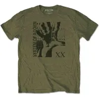 Ginza.se System Of A Down: Unisex T-Shirt/Intoxicated (Military Green) (Large)