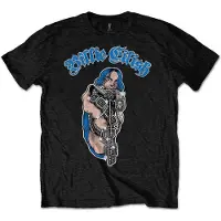 Ginza.se Billie Eilish: Unisex T-Shirt/Bling (Black) (Glitter Print) (Large)