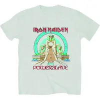 Ginza.se Iron Maiden: Unisex T-Shirt/Powerslave Egypt (Heather Grey) (Small)