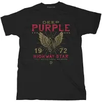 Ginza.se Deep Purple: Unisex T-Shirt/Highway Star (Black) (Large)