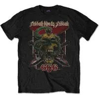Ginza.se Black Sabbath: Unisex T-Shirt/Bloody Sabbath 666 (Black) (Medium)