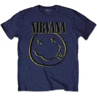 Ginza.se Nirvana: Kids T-Shirt/Inverse Happy Face (Navy Blue) (3-4 Years)