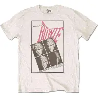 Ginza.se David Bowie: Unisex T-Shirt/Serious Moonlight (White) (X-Large)