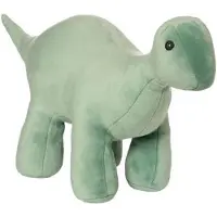 Manhattan Toy Stomper Velveteen Brontosaurus Dinosaur Fyle Animal 7 "
