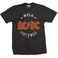 Ginza.se AC/DC: Unisex T-Shirt/High Voltage (Black) (Medium)