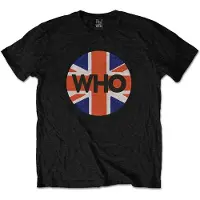 Ginza.se The Who: Unisex T-Shirt/Union Jack Circle (Black) (XX-Large)