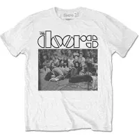 Ginza.se The Doors: Unisex T-Shirt/Jim on Floor (White) (XX-Large)