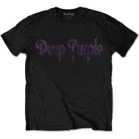 Ginza.se Deep Purple: Unisex T-Shirt/Vintage Logo (Black) (X-Large)