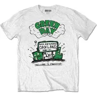 Ginza.se Green Day: Unisex T-Shirt/Welcome to Paradise (White) (XX-Large)