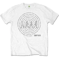 Ginza.se The Beatles: Unisex T-Shirt/Abbey Road Songs Swirl Foiled (White) (Embellished) (X-Large)