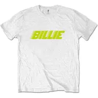 Ginza.se Billie Eilish: Unisex T-Shirt/Racer Logo (White) (Medium)