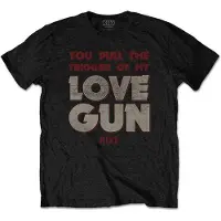 Ginza.se KISS: Unisex T-Shirt/Pull The Trigger (Black) (Large)