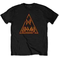 Ginza.se Def Leppard: Unisex T-Shirt/Classic Triangle (Black) (Small)