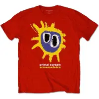 Ginza.se Primal Scream: Unisex T-Shirt/Screamadelica (Red) (Large)