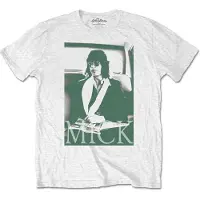 Ginza.se The Rolling Stones: Unisex T-Shirt/Mick Photo Version 1 (White) (XX-Large)