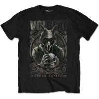 Ginza.se Volbeat: Unisex T-Shirt/Goat with Skull (Black) (Medium)