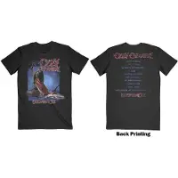 Ginza.se Ozzy Osbourne: Unisex T-Shirt/Blizzard of Ozz Track list (Black) (Back Print) (Small)