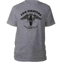 Ginza.se Foo Fighters: Unisex T-Shirt/Stencil (Grey) (XX-Large)