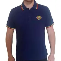 Ginza.se Guns N Roses: Guns N' Roses Unisex Polo Shirt/Classic Logo (Navy Blue) (X-Large)