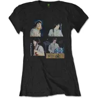 Ginza.se The Beatles: Ladies T-Shirt/Shea Stadium Shots (Black) (Medium)