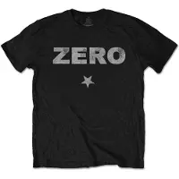 Ginza.se The Smashing Pumpkins: Unisex T-Shirt/Zero (Black) (Sleeve Print) (Small)