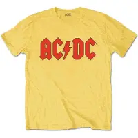 Ginza.se AC/DC: Kids T-Shirt/Logo (Yellow) (13-14 Years)