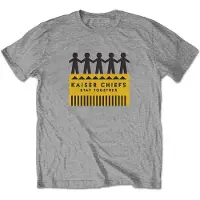Ginza.se Kaiser Chiefs: Unisex T-Shirt/Paper Dolls (Grey) (Large)