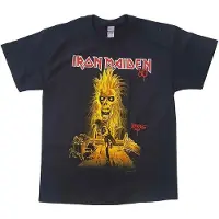 Ginza.se Iron Maiden: Unisex T-Shirt/Running Free (Black) (Small)