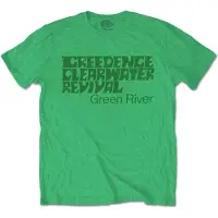 Ginza.se Creedence Clearwater Revival: Unisex T-Shirt/Green River (Irish Green) (X-Large)
