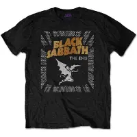Ginza.se Black Sabbath: Unisex T-Shirt/The End Demon (Black) (Back Print) (Medium)