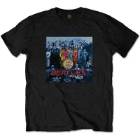 Ginza.se The Beatles: Unisex T-Shirt/Sgt Pepper Blue (Black) (Back Print) (Medium)
