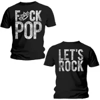 Ginza.se Five Finger Death Punch: Unisex T-Shirt/F*ck Pop (Black) (Back Print) (Large)