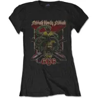 Ginza.se Black Sabbath: Ladies T-Shirt/Bloody Sabbath 666 (Black) (Medium)