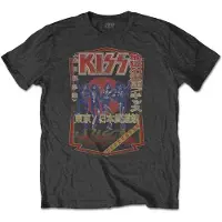 Ginza.se KISS: Unisex T-Shirt/Destroyer Tour '78 (Charcoal Grey) (XX-Large)