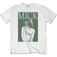 Ginza.se The Rolling Stones: Unisex T-Shirt/Mick Photo Version 2 (White) (Small)