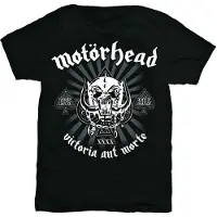 Ginza.se Motörhead: Unisex T-Shirt/Victoria Aut Morte (Black) (Large)